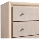 Keel Three Drawer Nightstand