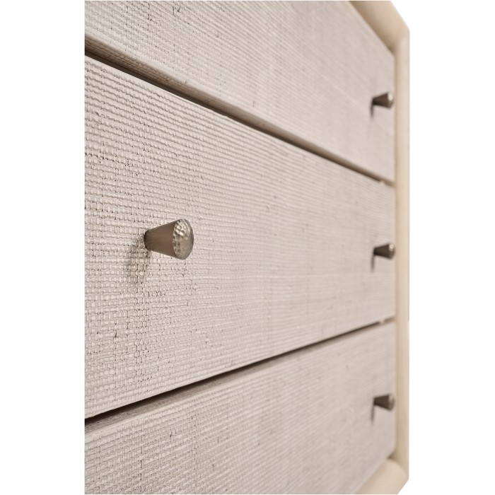 Keel Three Drawer Nightstand