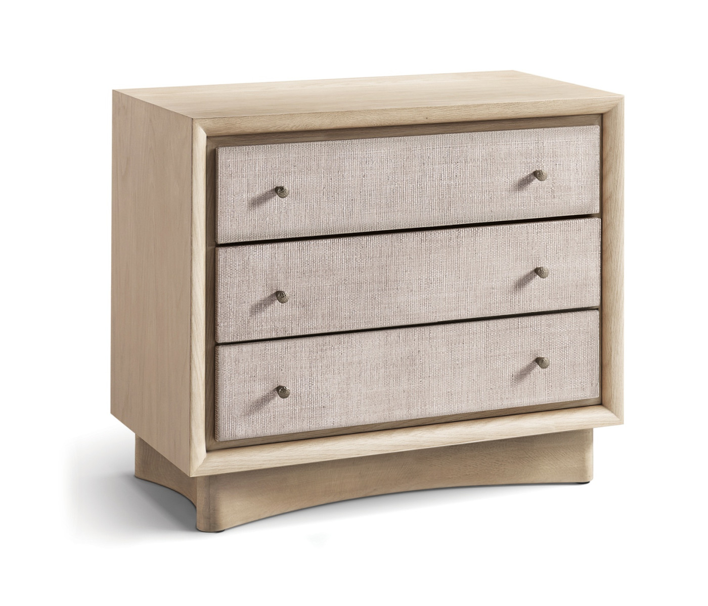 Keel Three Drawer Nightstand