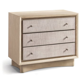 Keel Three Drawer Nightstand