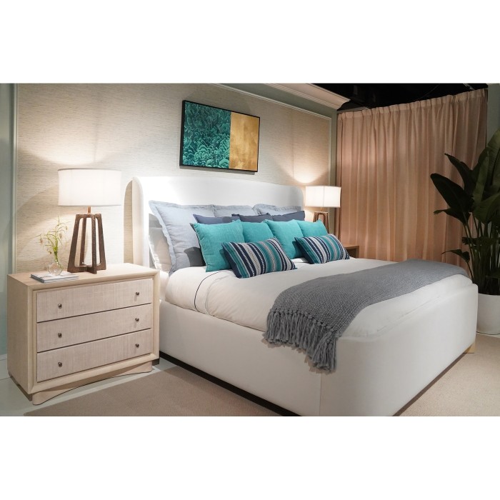 Keel Three Drawer Nightstand