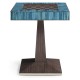 Sapphire Straw Game Table