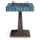 Sapphire Straw Game Table