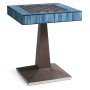 Sapphire Straw Game Table