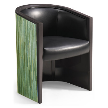 Verdure Straw Barrel Chair