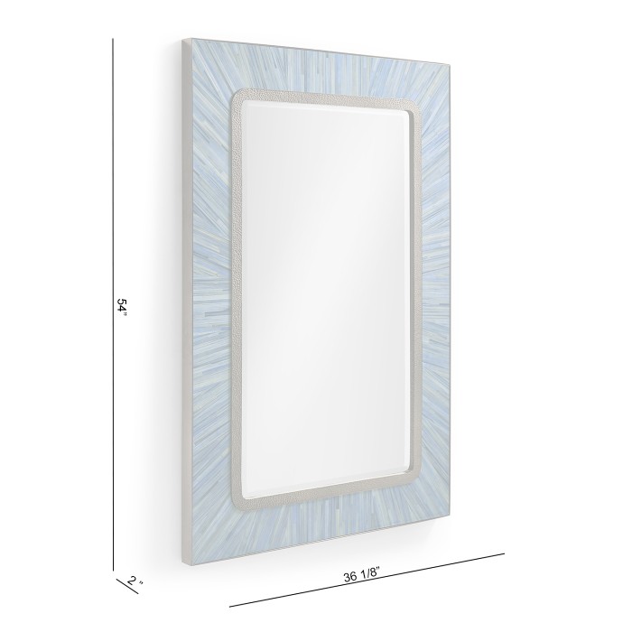 Sapphire Rectangular Wall Mirror
