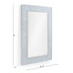 Sapphire Rectangular Wall Mirror