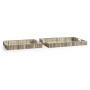 Terra Rectangular Tray – Set of 2