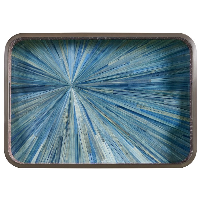 Sapphire Rectangular Tray – Set of 2