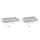 Verdure Rectangular Tray - Set of 2