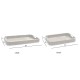 Terra Rectangular Tray – Set of 2