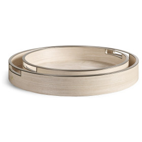Tidepool Round Tray – Set of 2