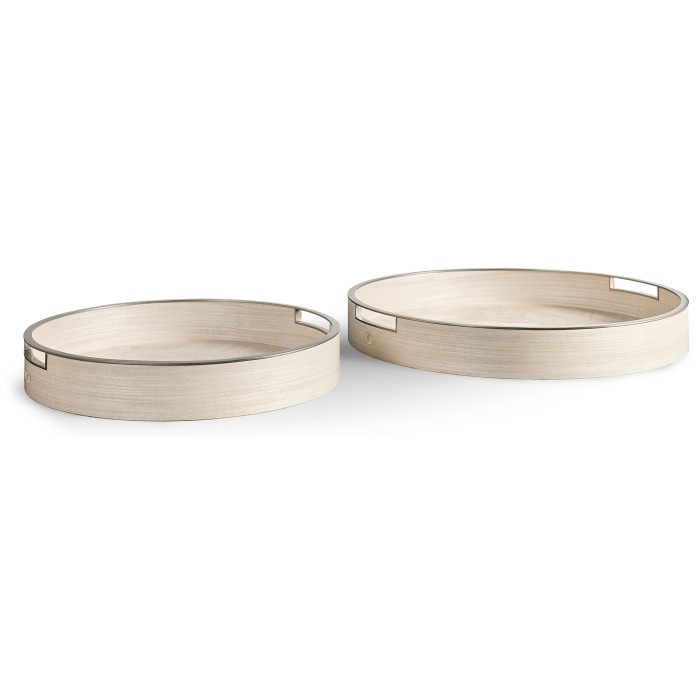 Tidepool Round Tray – Set of 2