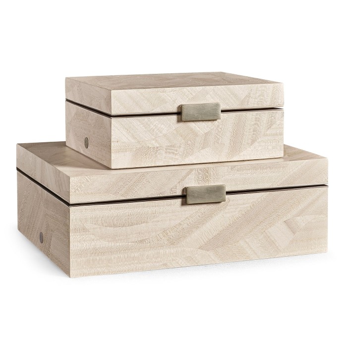 Tidepool Rectangular Box - Set of 2