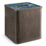 Sapphire Square Tissue Box