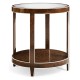 Jacques Round End Table