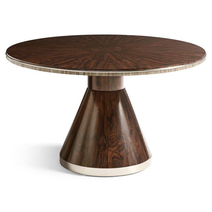 Terra Ziricote Round Dining Table 48