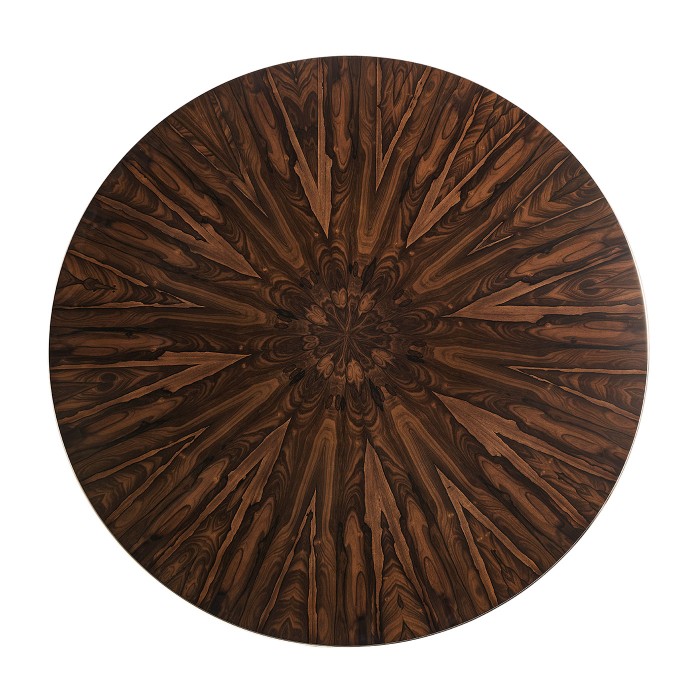 Terra Ziricote Round Dining Table 60