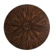 Terra Ziricote Round Dining Table 60