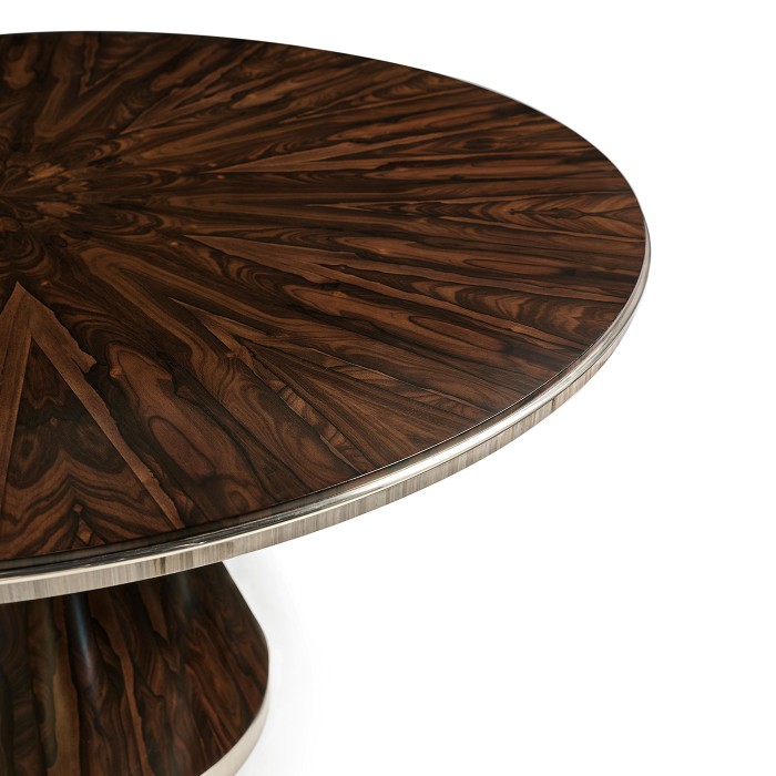 Terra Ziricote Round Dining Table 60