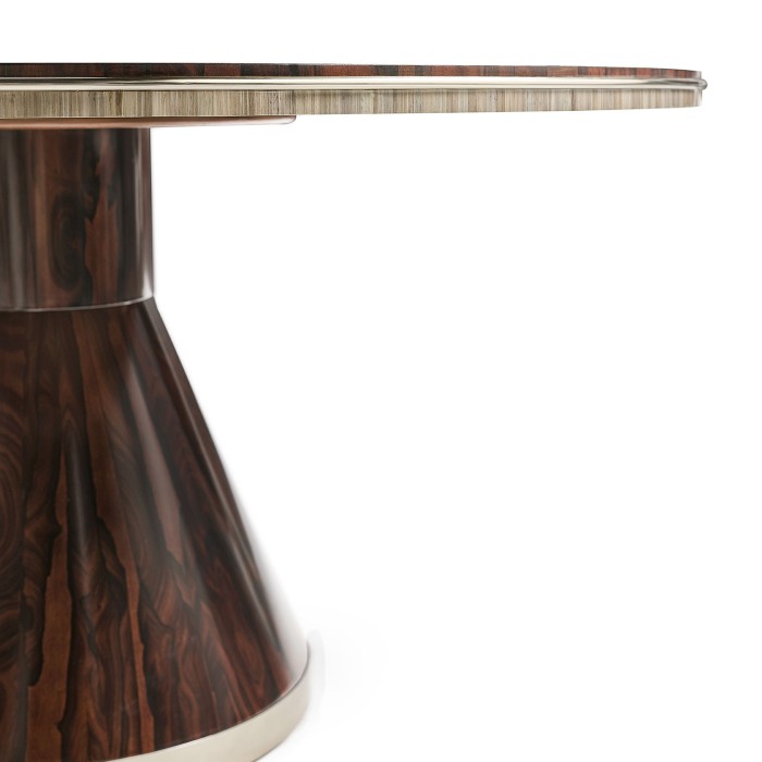 Terra Ziricote Round Dining Table 60