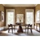 Terra Ziricote Round Dining Table 60