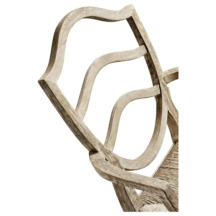 Bodiam Grey Oak Arm Chair