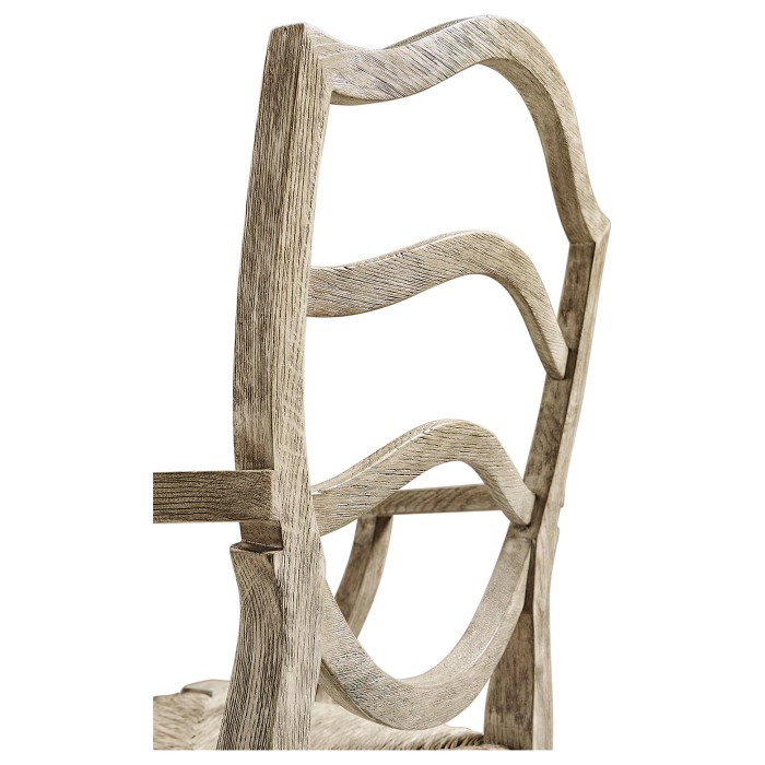 Bodiam Grey Oak Arm Chair