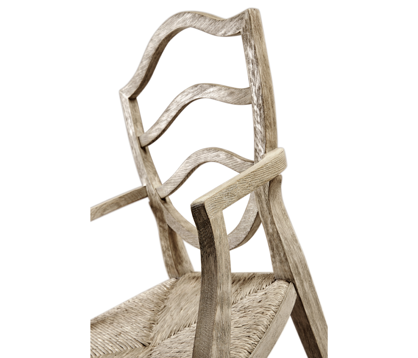 Bodiam Grey Oak Arm Chair