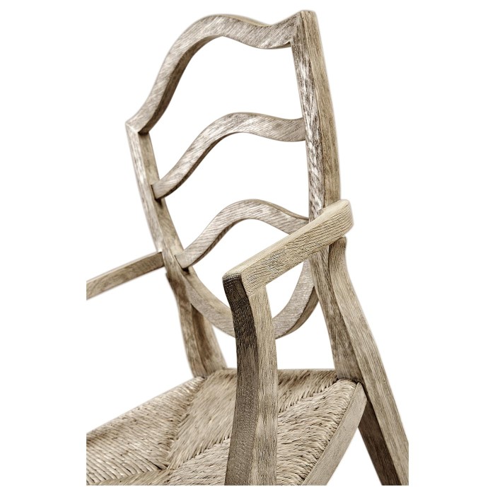 Bodiam Grey Oak Arm Chair