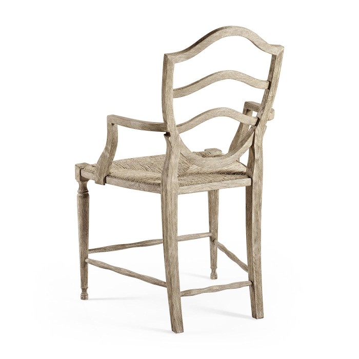Bodiam Grey Oak Arm Chair