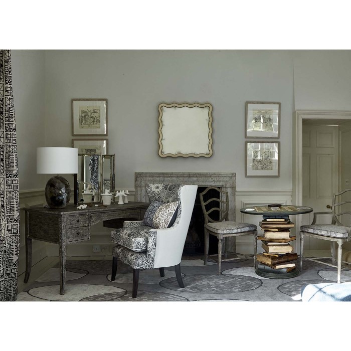 Bodiam Grey Oak Arm Chair