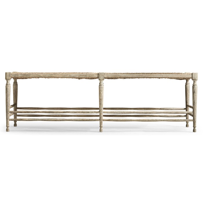 Bodiam Grey Oak Bench