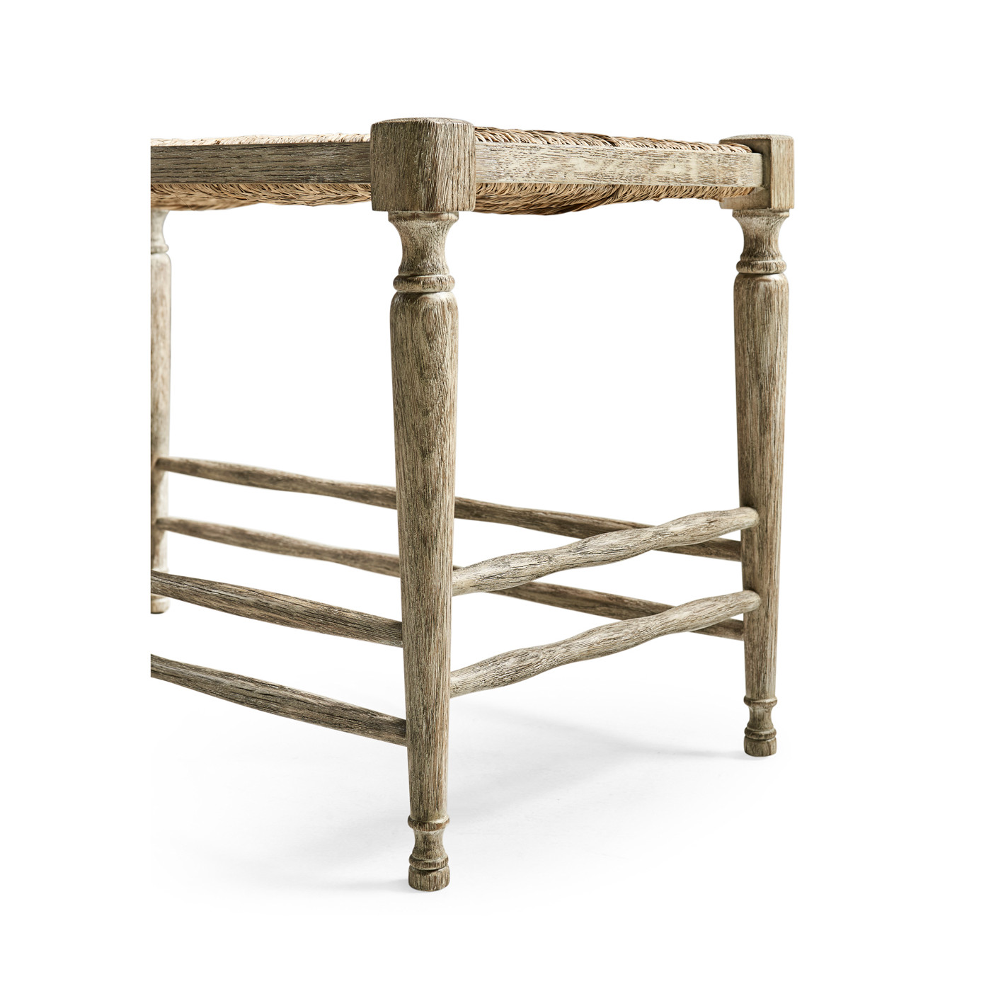 Bodiam Grey Oak Bench