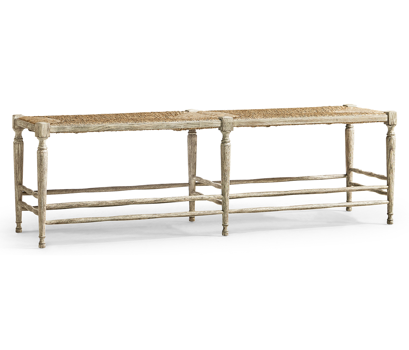 Bodiam Grey Oak Bench