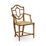 Aveburn Grey Fruitwood Arm Chair