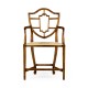 Aveburn Grey Fruitwood Arm Chair