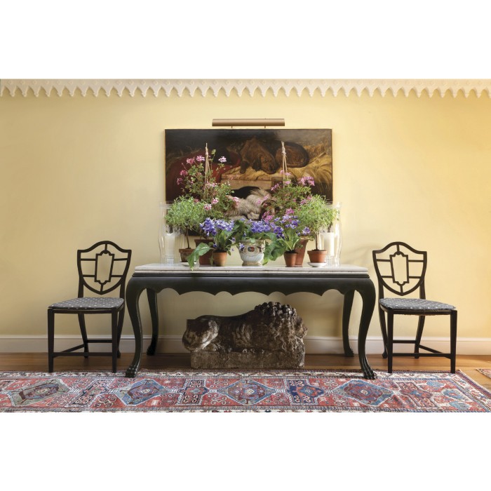Aveburn Charcoal Wash Side Chair