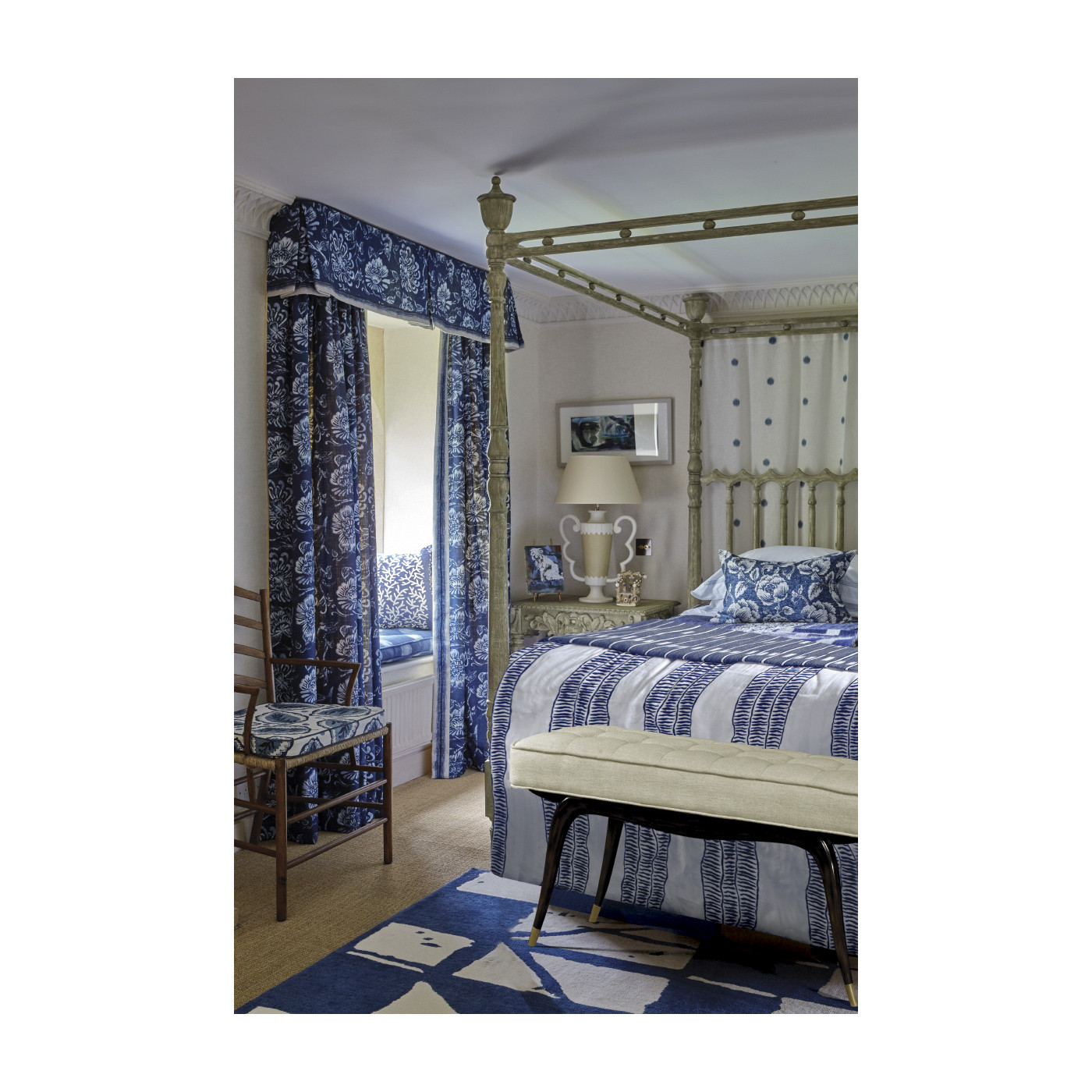 Glendurgan Washed Oak Arm Chair