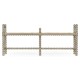 Bellingham Country Grey Double Bench