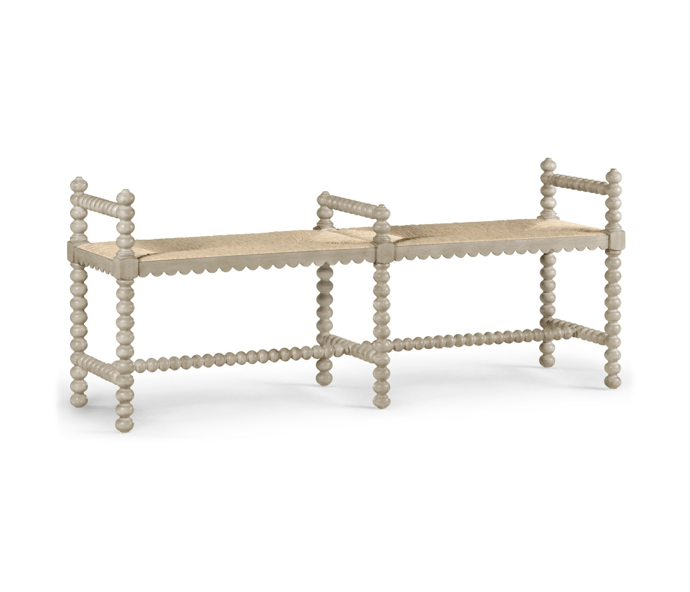 Bellingham Country Grey Double Bench