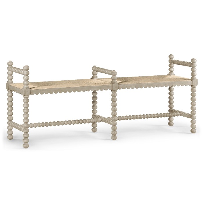 Bellingham Country Grey Double Bench
