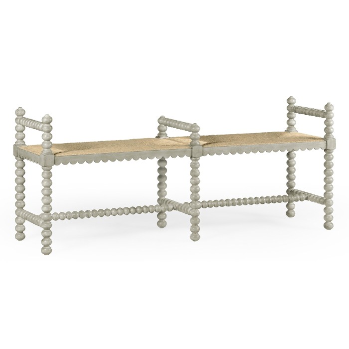 Bellingham Country Grey Double Bench