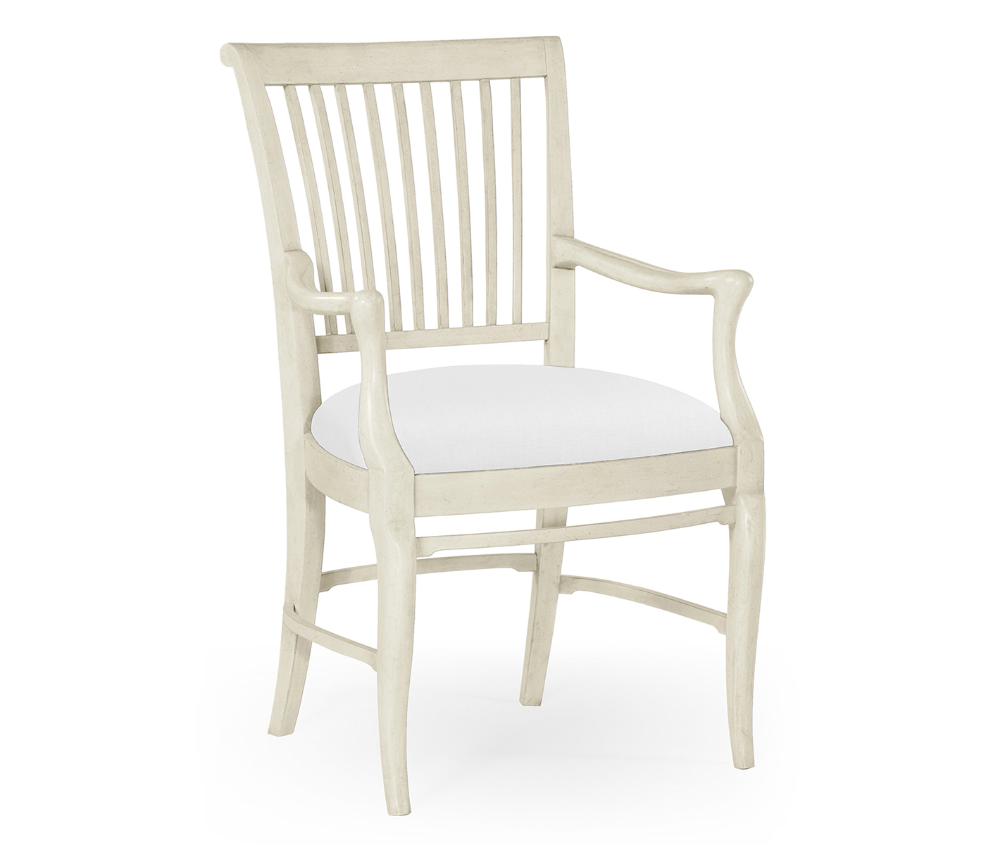 Kilkenny Country White Arm Chair