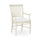 Kilkenny Country White Arm Chair