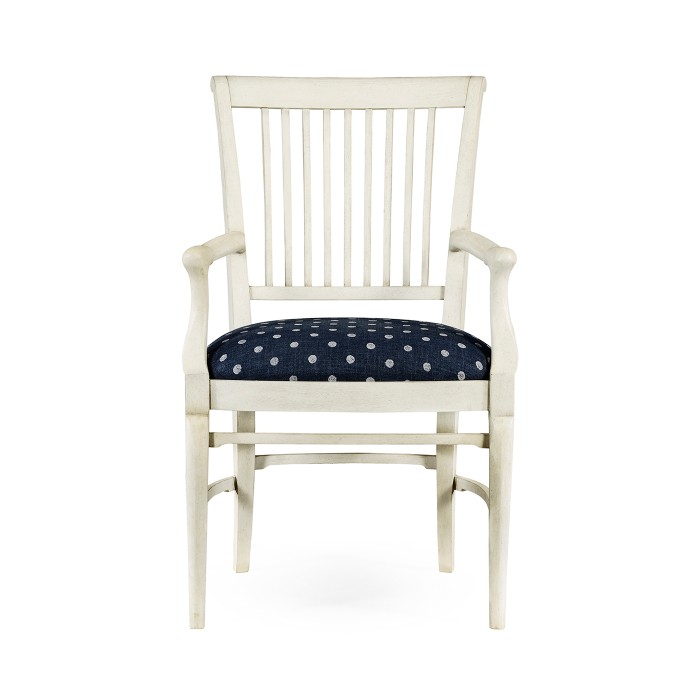 Kilkenny Country White Arm Chair