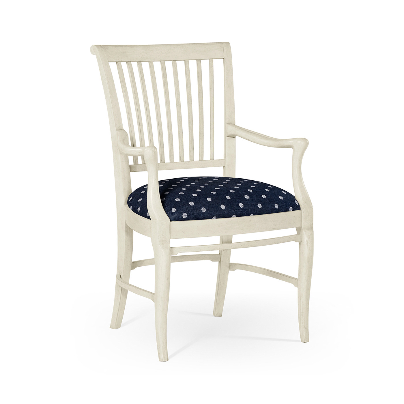 Kilkenny Country White Arm Chair
