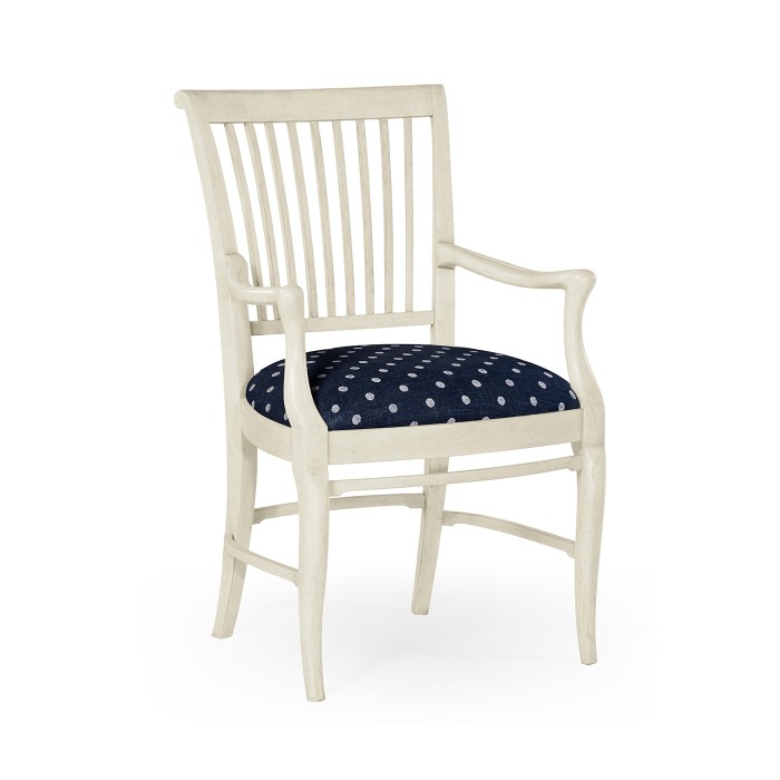 Kilkenny Country White Arm Chair