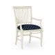 Kilkenny Country White Arm Chair