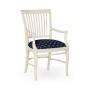 Kilkenny Country White Arm Chair